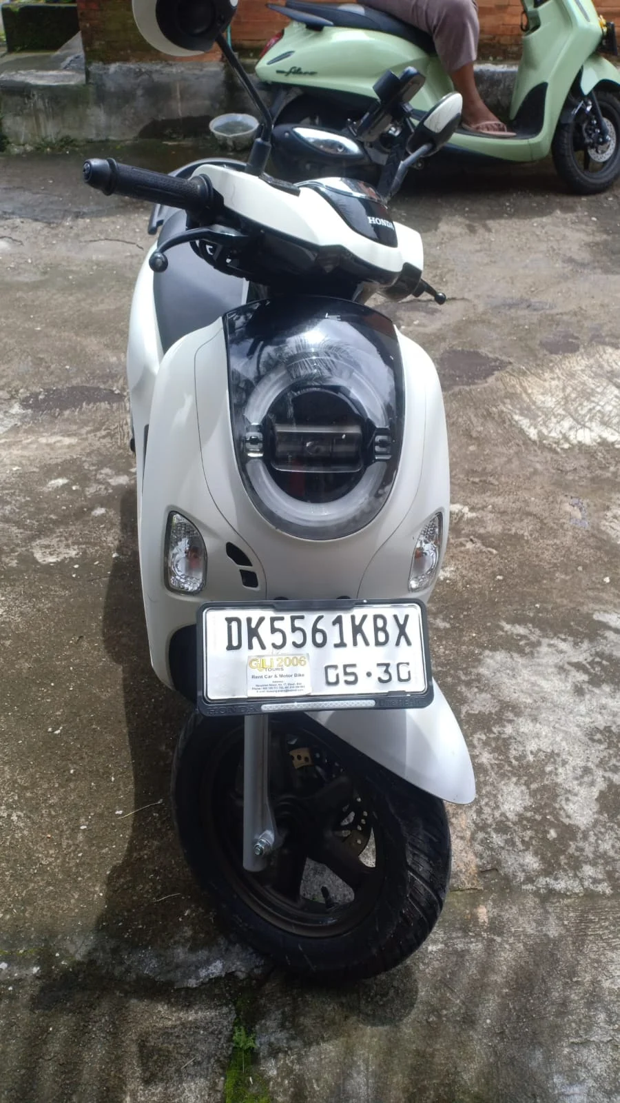 Honda Scoopy from Komang's rental fleet